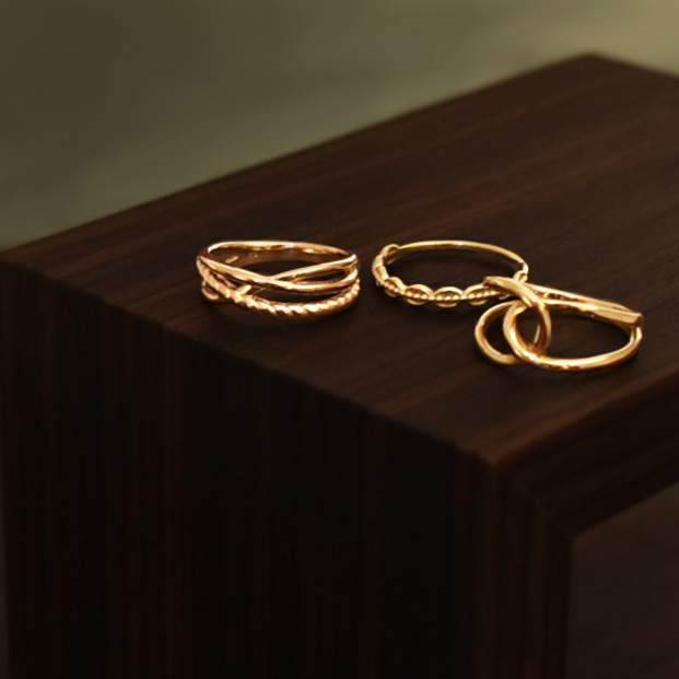 K18リング K18YG ペリトッド カボションカット 2.20ct（セレクト  